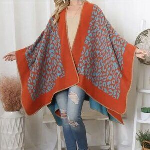 Leopard Print Wrap NWT